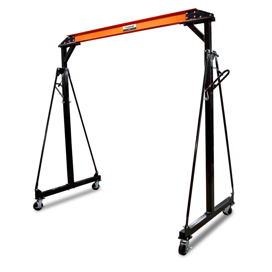 Mobile gantry crane 1000 kg - stable and robust construction