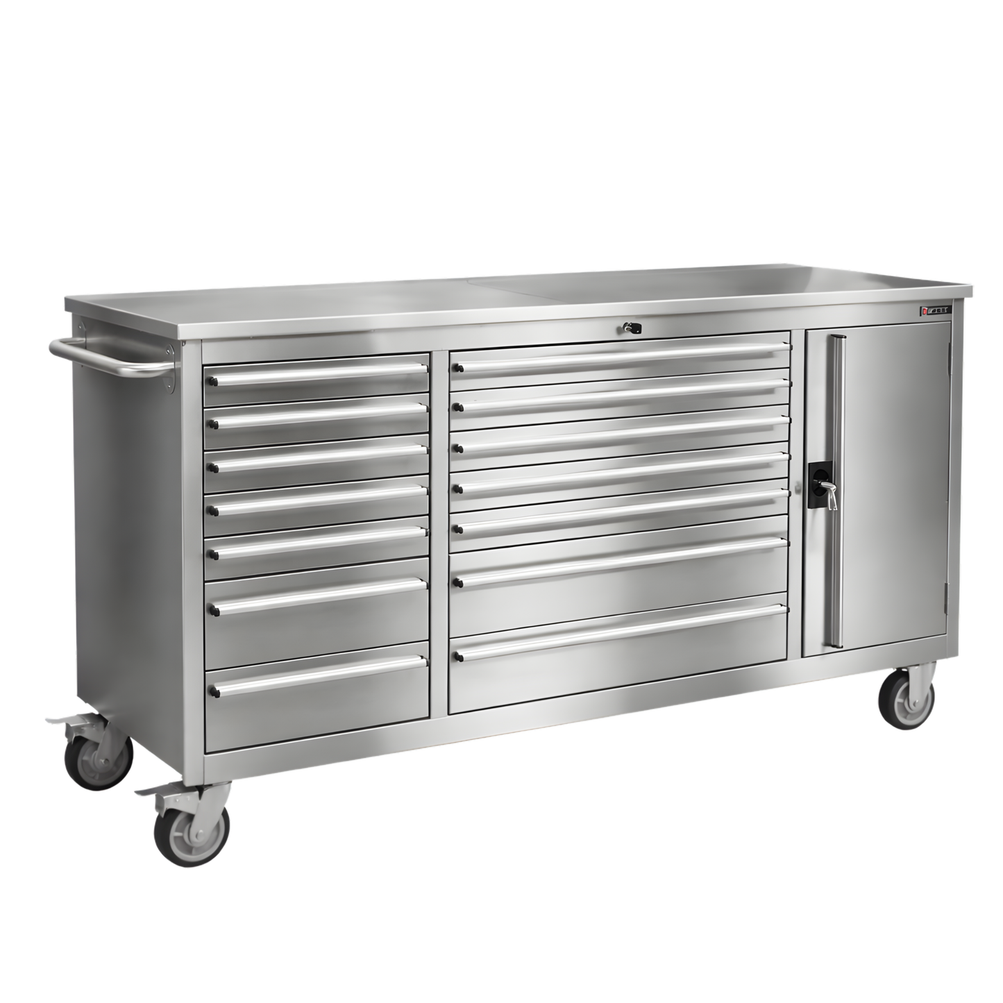 RETTER stainless steel RS6 workshop trolley XXL 194 cm - mob | GGM Tools