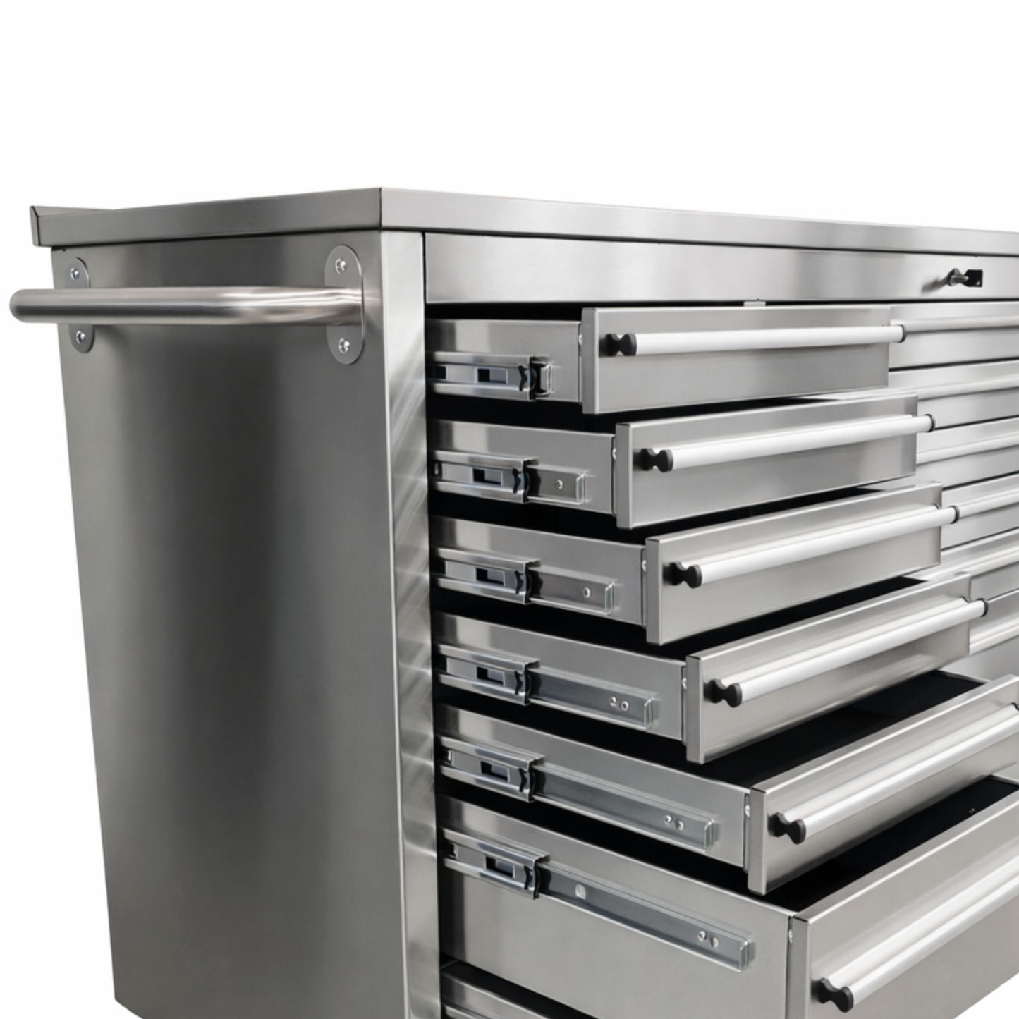 RETTER stainless steel RS6 workshop trolley XXL 194 cm - mob | GGM Tools