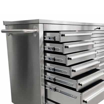 RETTER stainless steel RS6 workshop trolley XXL 194 cm - mob | GGM Tools