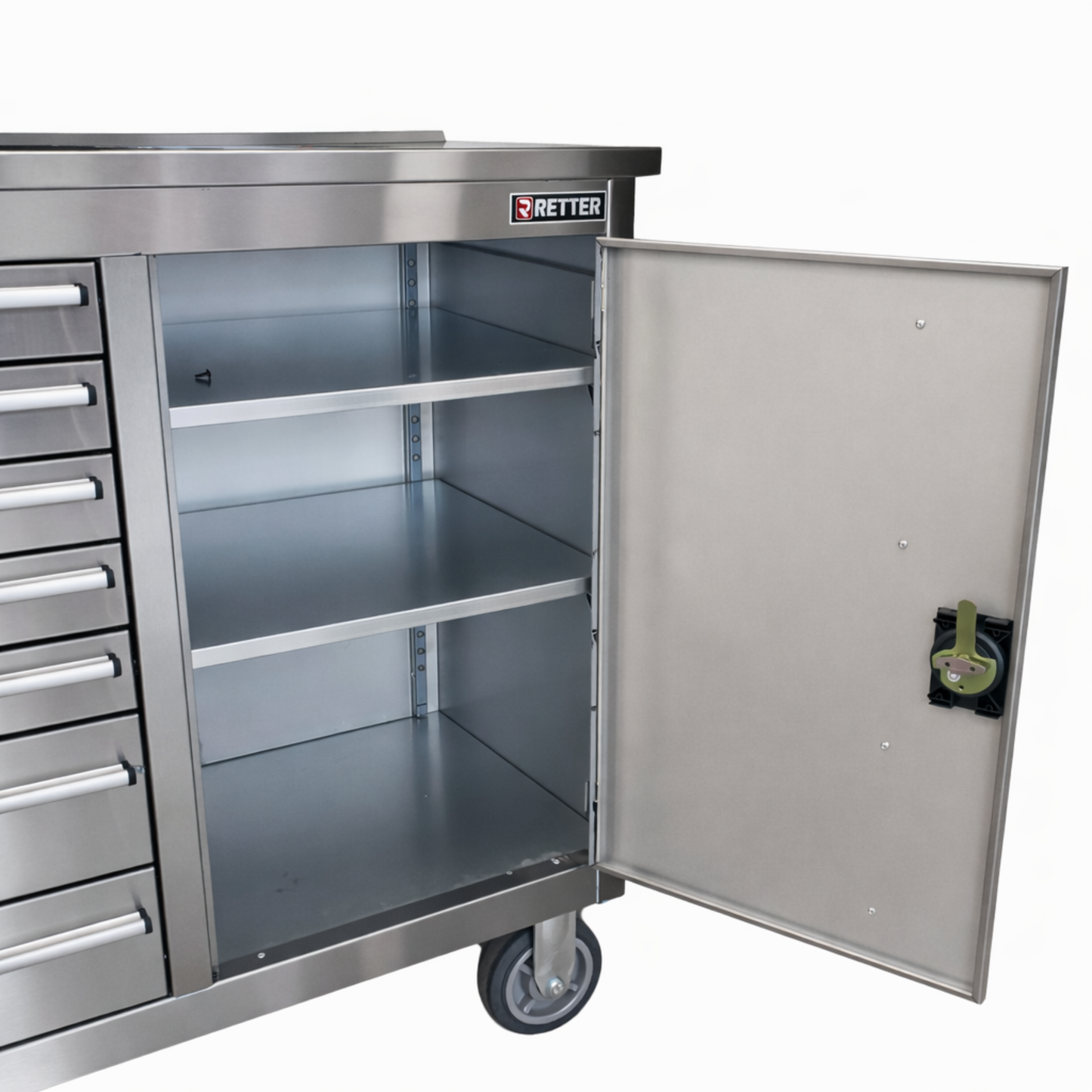 RETTER stainless steel RS6 workshop trolley XXL 194 cm - mob | GGM Tools
