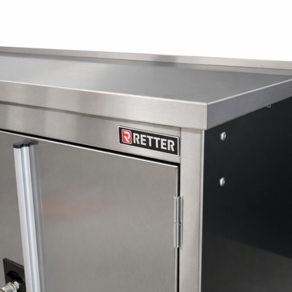 RETTER stainless steel RS6 workshop trolley XXL 194 cm - mob | GGM Tools