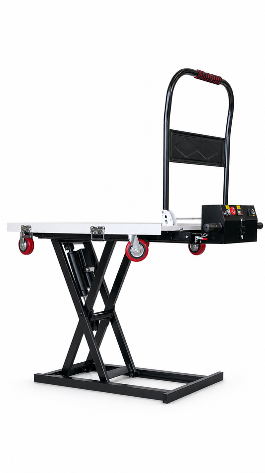 RETTER electric lifting table trolley 300 kg lithium battery | GGM Tools