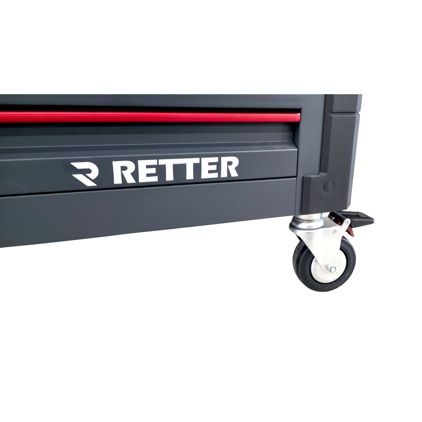 RETTER Werkzeugwagen R12 - 8 Schubladen bestückt 698-tlg. Premiumqualität Chrom-Vanadium-Werkzeugset