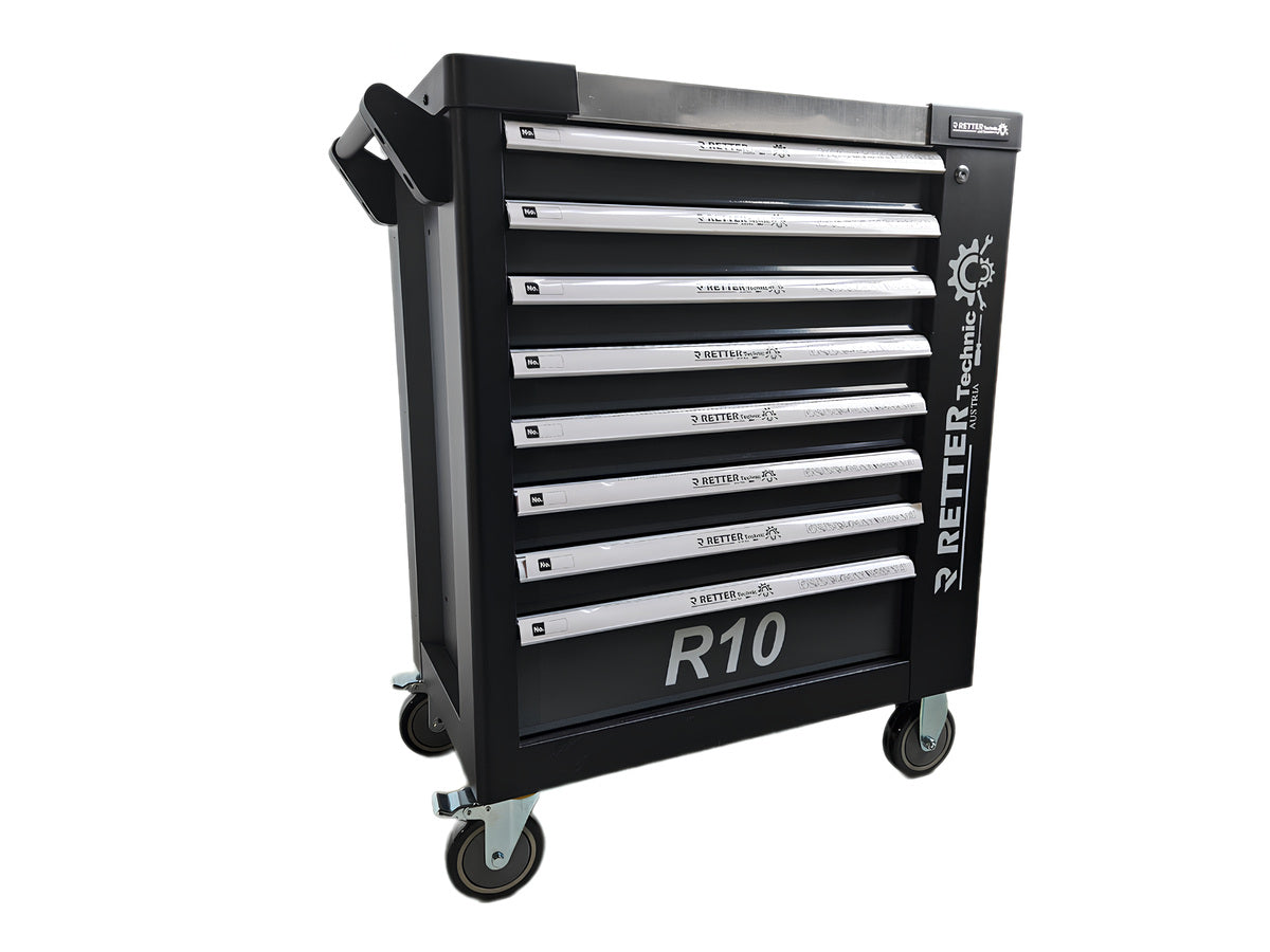 Tool trolley R10 with tools 394 pieces. | GGM Tools