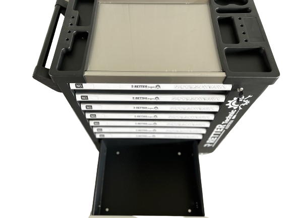 Tool trolley R10 with tools 394 pieces. | GGM Tools