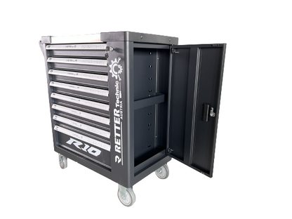 Tool trolley R10 with tools 394 pieces. | GGM Tools