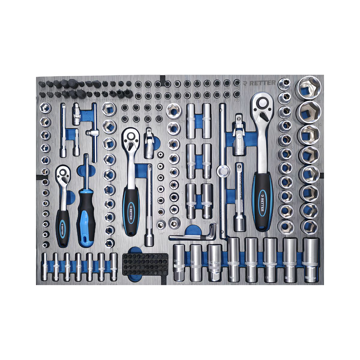 Tool trolley R10 with tools 394 pieces. | GGM Tools