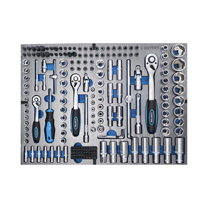 Tool trolley R10 with tools 394 pieces. | GGM Tools