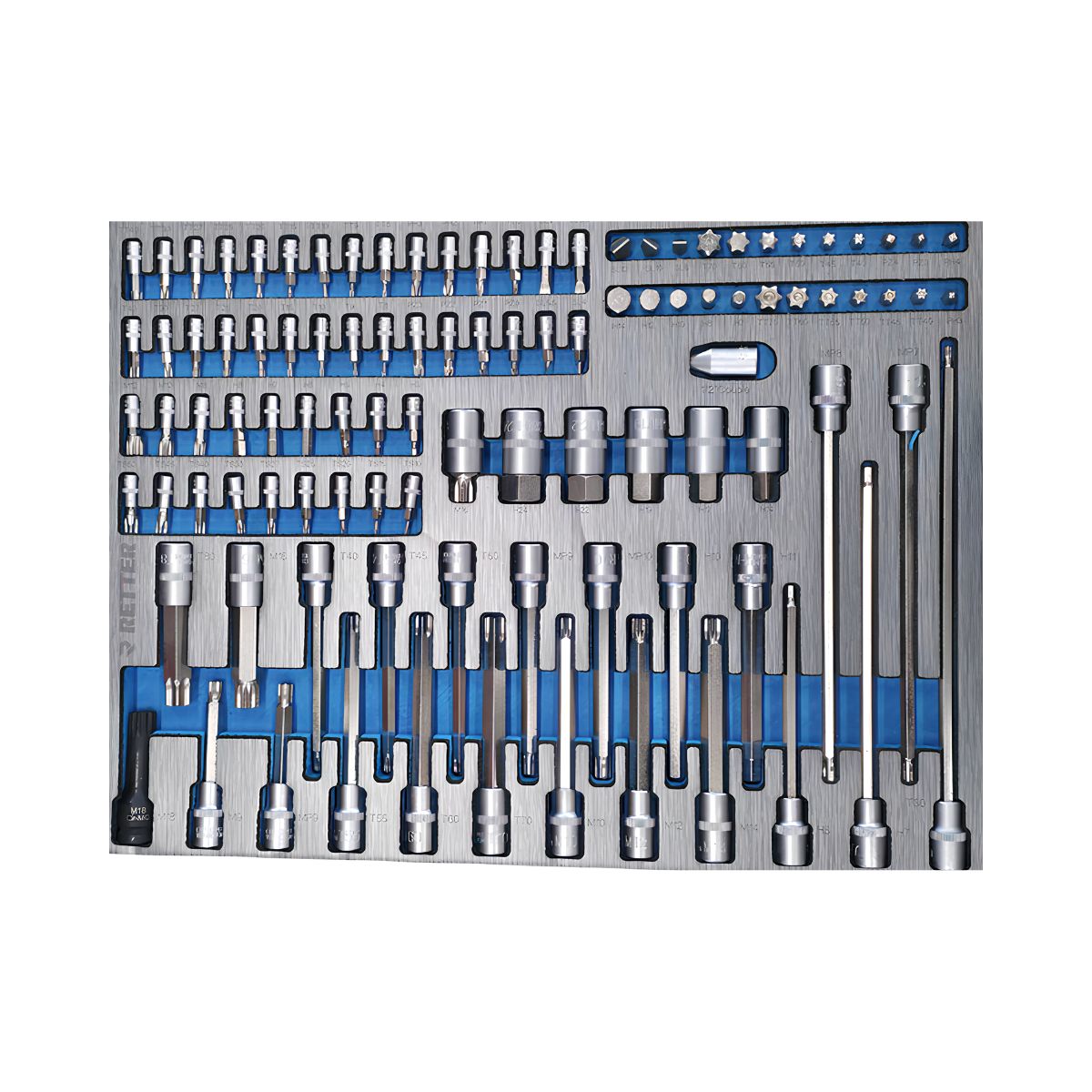 Tool trolley R10 with tools 394 pieces. | GGM Tools