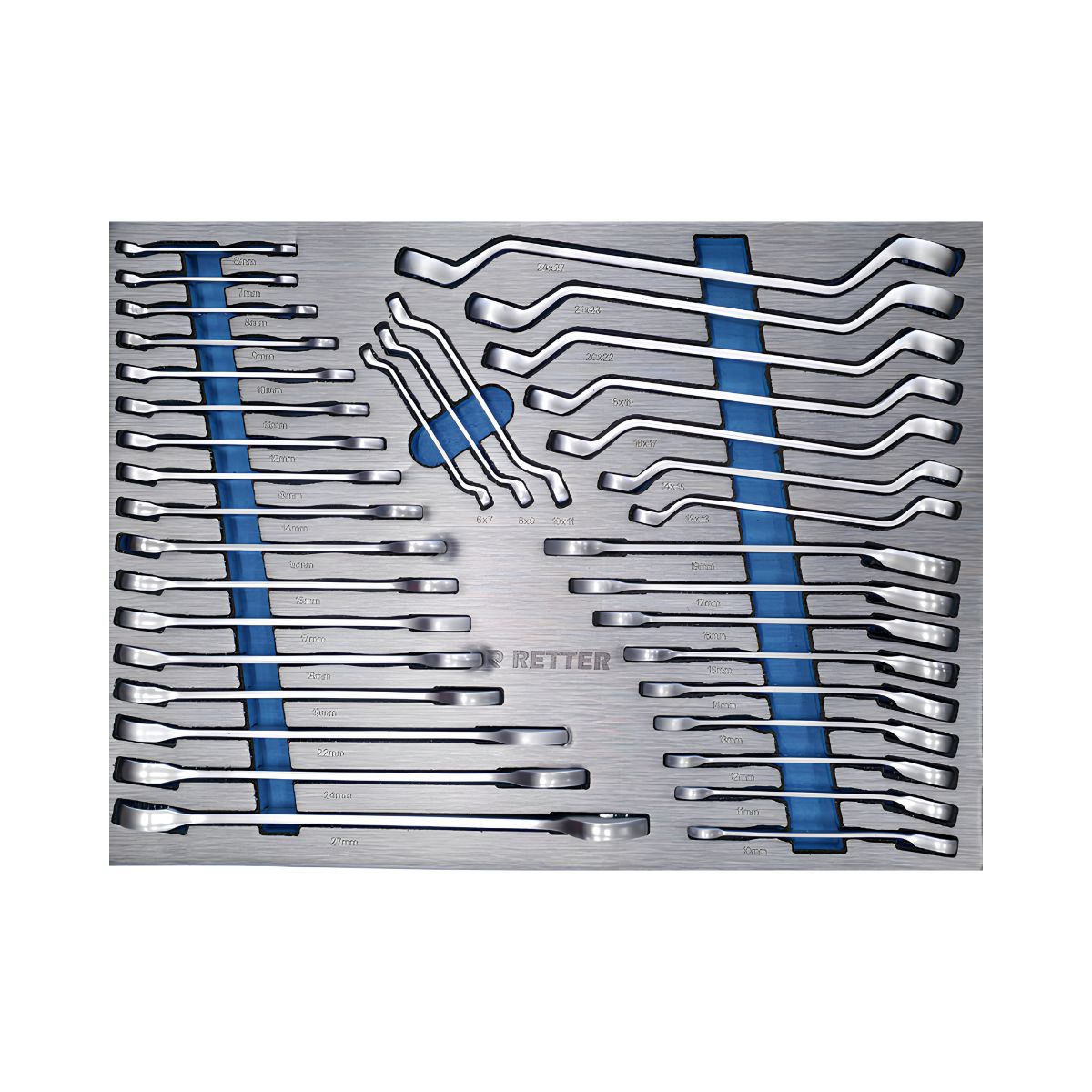 Tool trolley R10 with tools 394 pieces. | GGM Tools