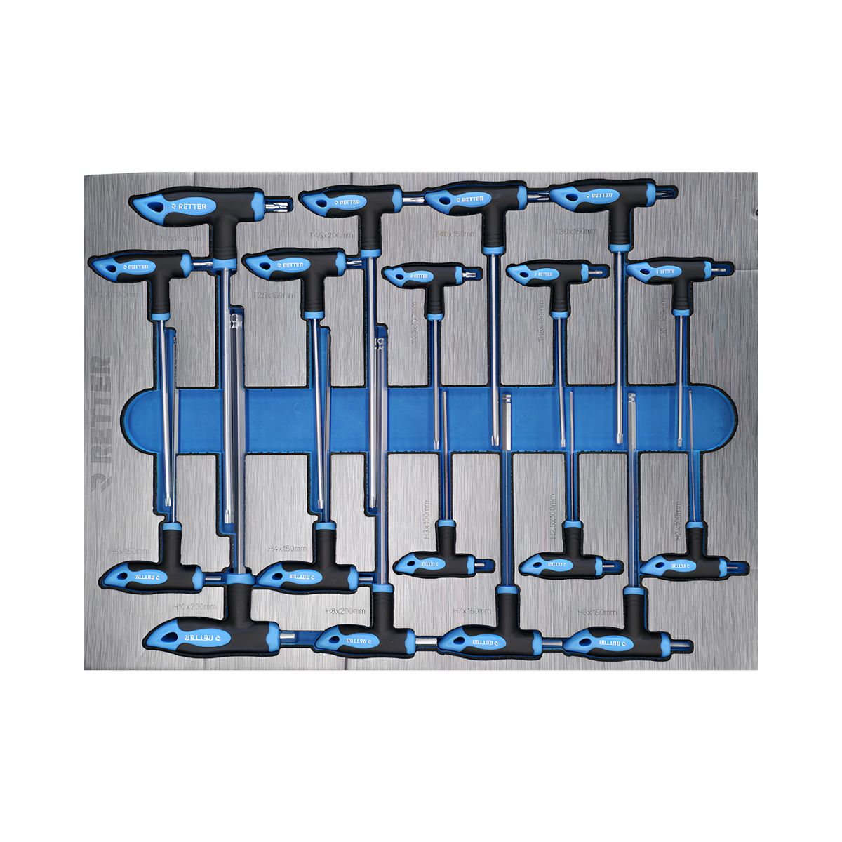 Tool trolley R10 with tools 394 pieces. | GGM Tools