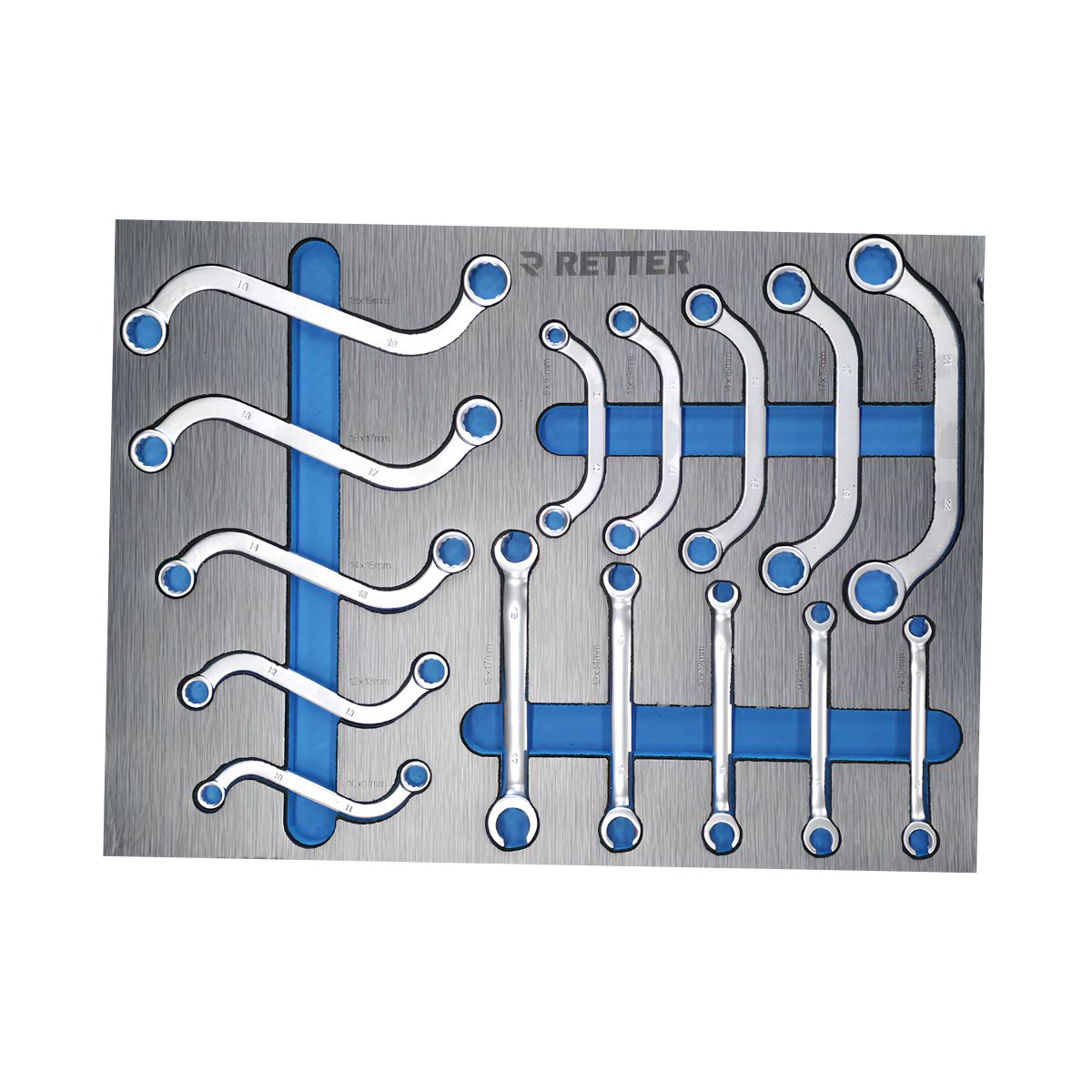 Tool trolley R10 with tools 394 pieces. | GGM Tools