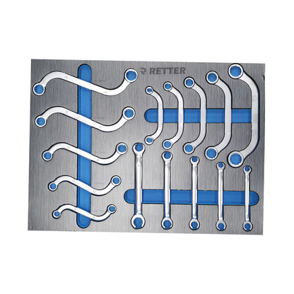 Tool trolley R10 with tools 394 pieces. | GGM Tools
