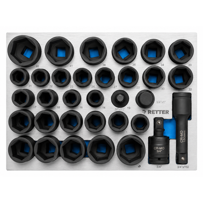 RETTER R22S tool trolley incl. 303 pieces. CR-V tool set and | GGM Tools