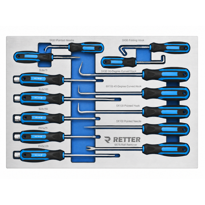 RETTER R22S tool trolley incl. 303 pieces. CR-V tool set and | GGM Tools