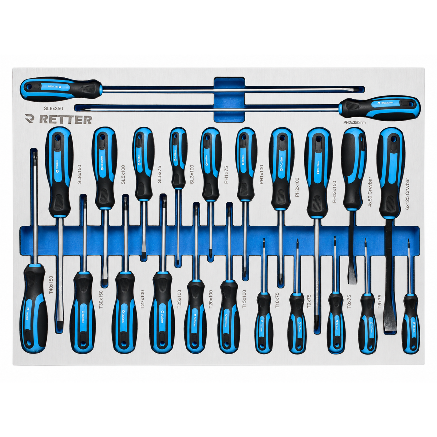 RETTER R22S tool trolley incl. 303 pieces. CR-V tool set and | GGM Tools