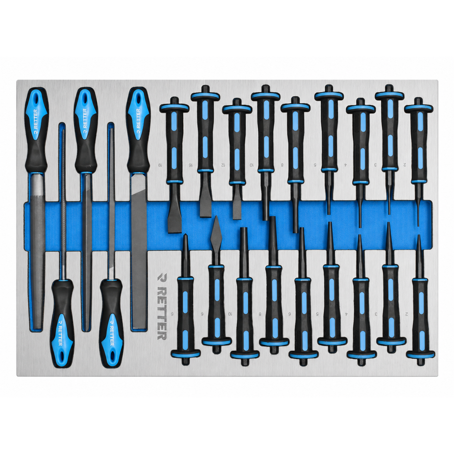 RETTER R22S tool trolley incl. 303 pieces. CR-V tool set and | GGM Tools