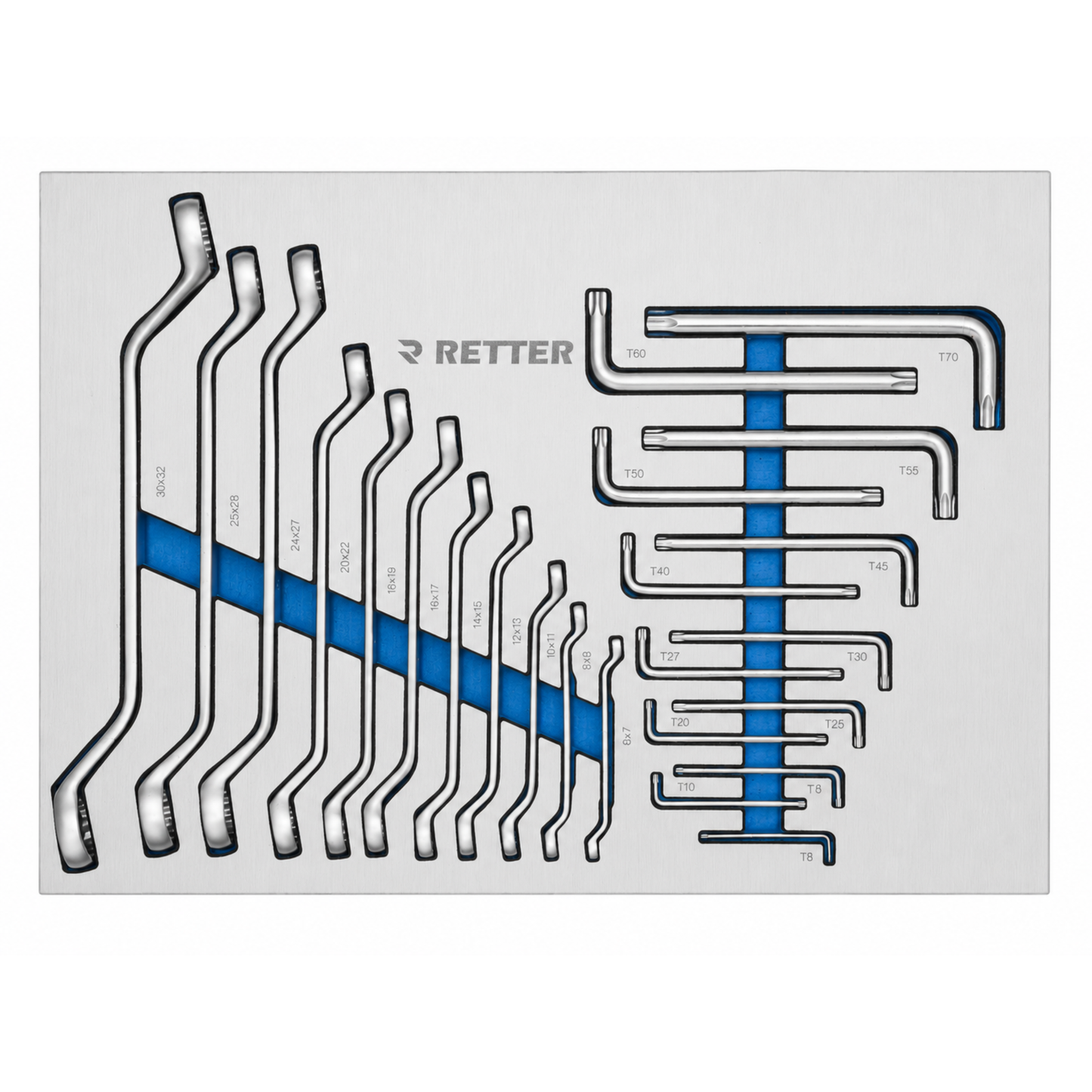 RETTER R22S tool trolley incl. 303 pieces. CR-V tool set and | GGM Tools