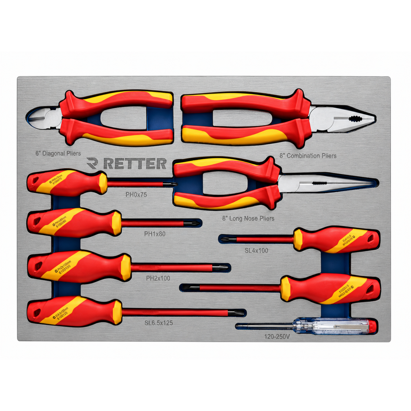RETTER R22S tool trolley incl. 303 pieces. CR-V tool set and | GGM Tools