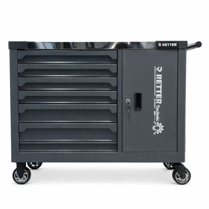 RETTER RS7 workshop trolley 402 pieces - 7 drawer tool troll | GGM Tools
