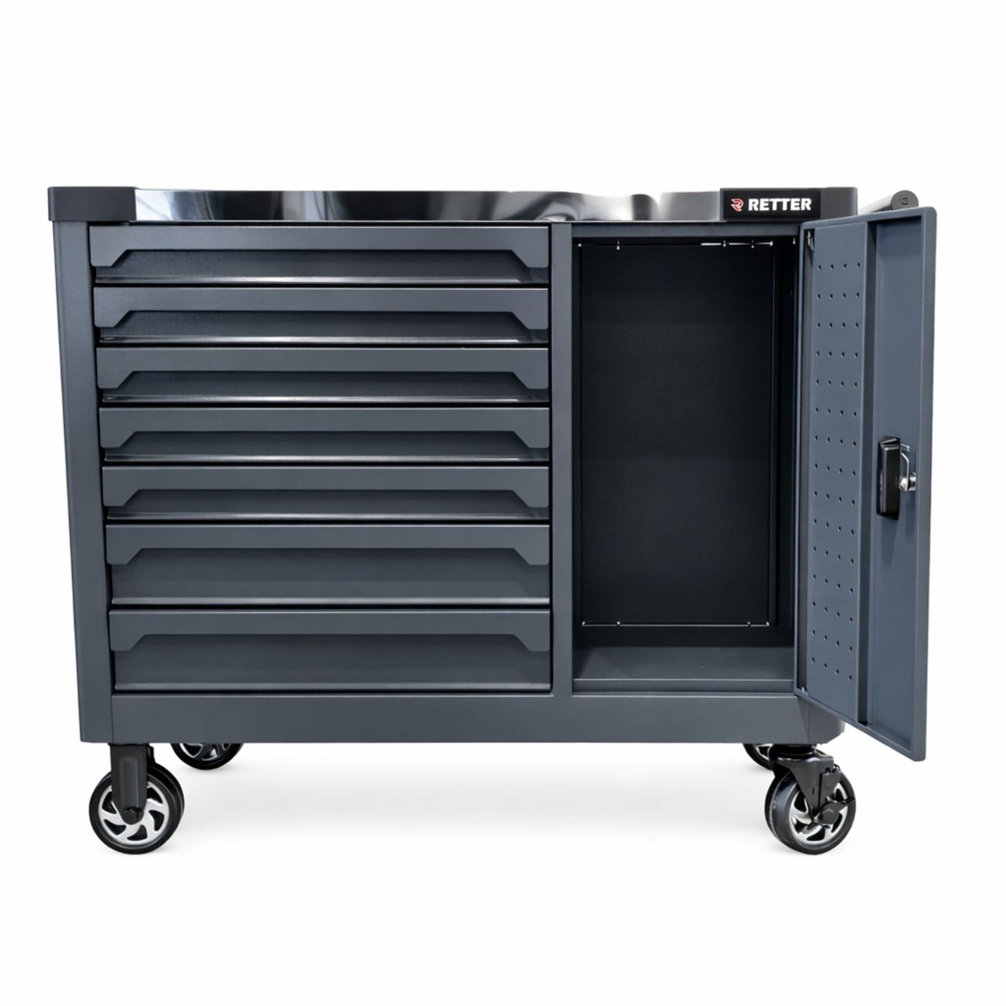 RETTER RS7 workshop trolley 402 pieces - 7 drawer tool troll | GGM Tools