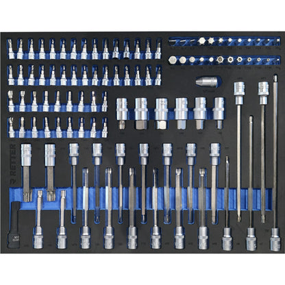 RETTER RS7 workshop trolley 402 pieces - 7 drawer tool troll | GGM Tools