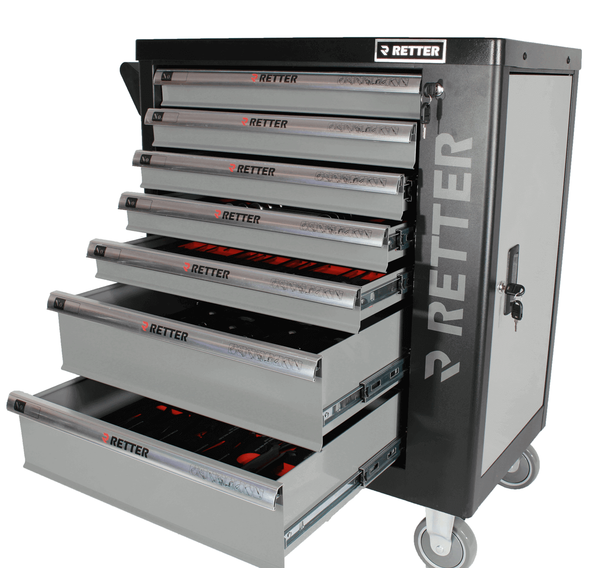 RETTER RT1808 tool trolley Professional Edition | GGM Tools
