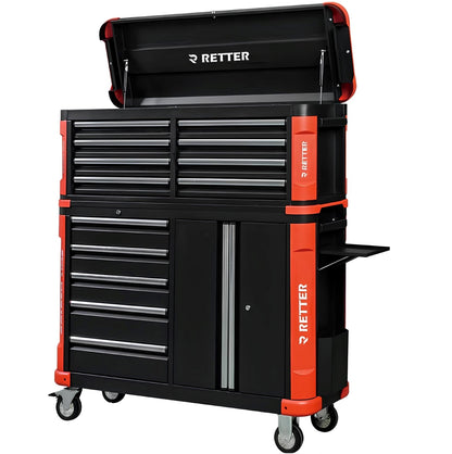 RETTER workshop trolley 13 drawers without tools, with modul | GGM Tools