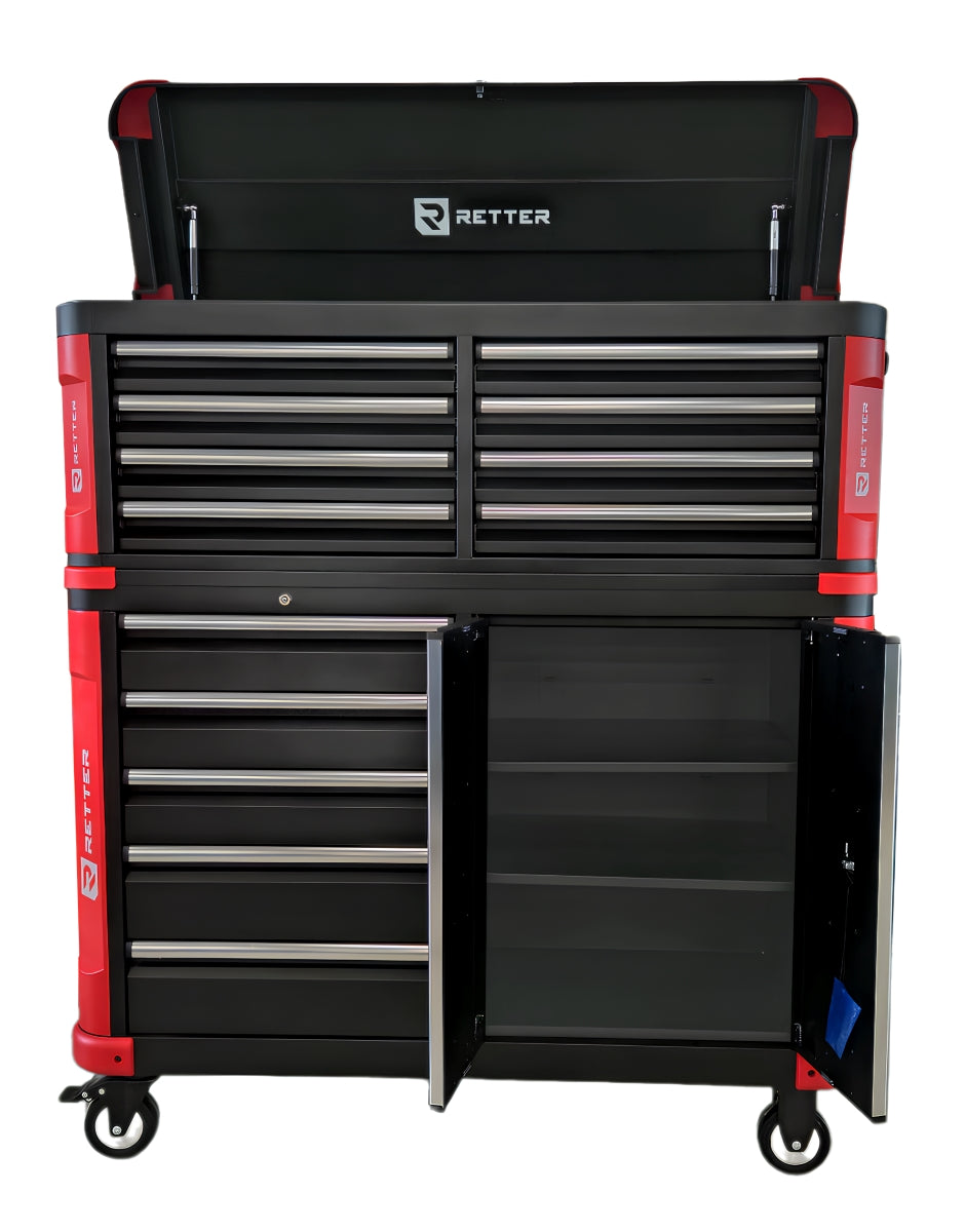 RETTER workshop trolley 13 drawers without tools, with modul | GGM Tools