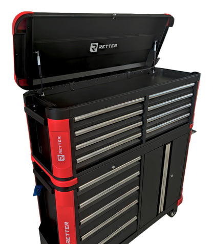 RETTER workshop trolley 13 drawers without tools, with modul | GGM Tools