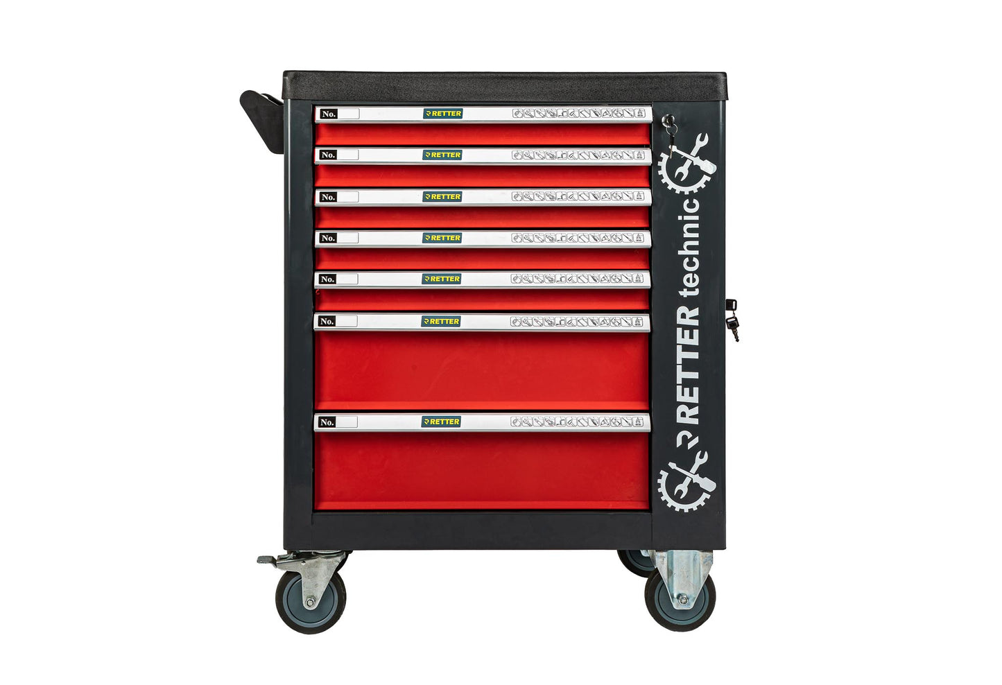 R4 tool trolley including 408-piece tool assortment | GGM To | GGM Tools