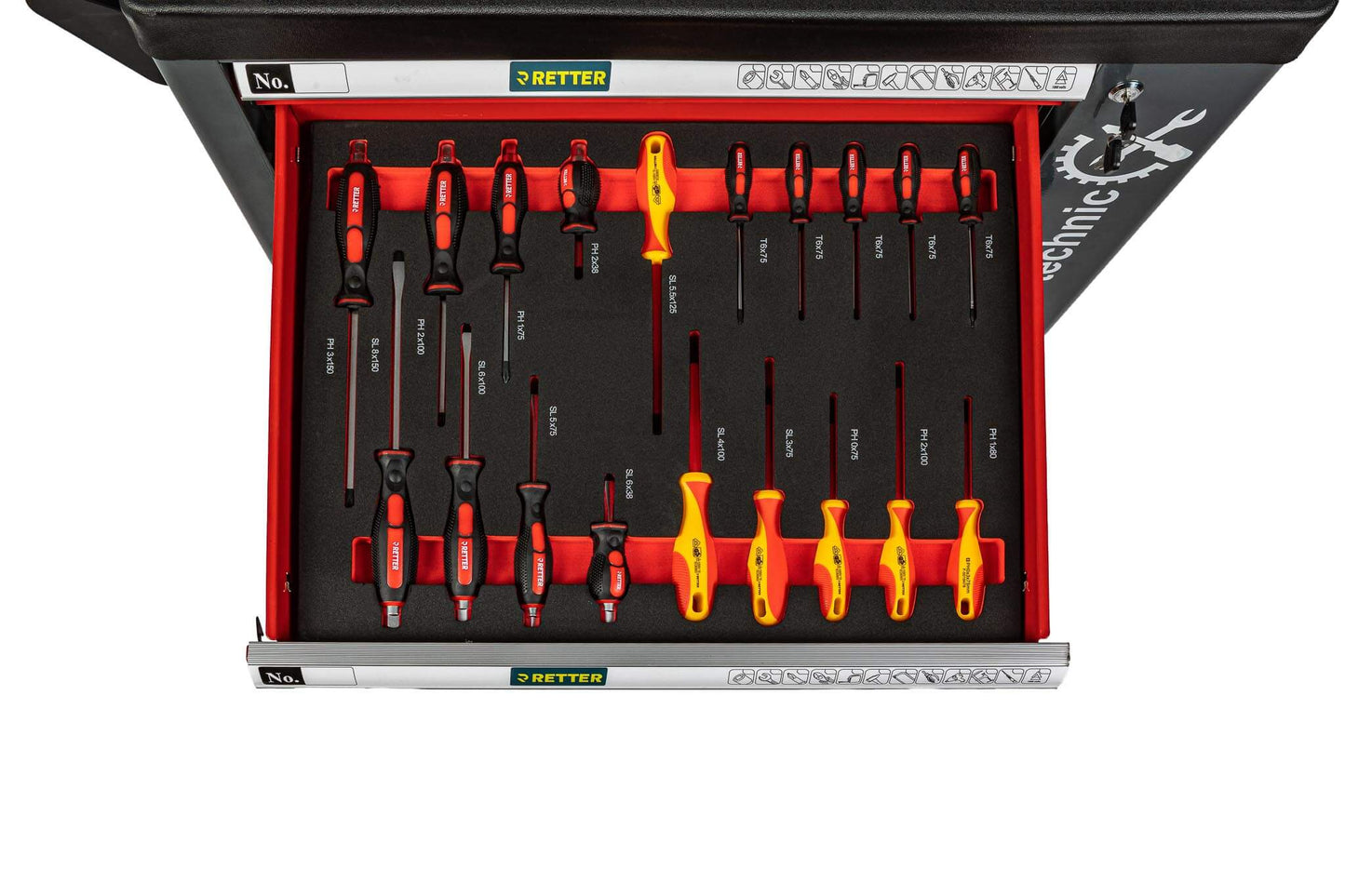 R4 tool trolley including 408-piece tool assortment | GGM To | GGM Tools