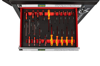 R4 tool trolley including 408-piece tool assortment | GGM To | GGM Tools