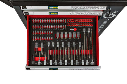 R4 tool trolley including 408-piece tool assortment | GGM To | GGM Tools