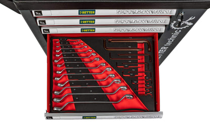 R4 tool trolley including 408-piece tool assortment | GGM To | GGM Tools