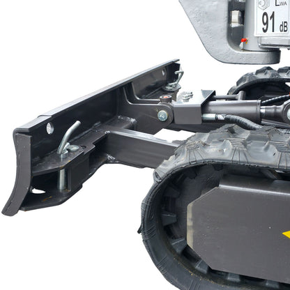 NEU Rhinoceros KS10-8 Diesel Mini-Bagger - 10 PS, 1 Zylinder Motor inkl. Schaufelpaket - 200 mm, 380 mm, Schnellwechsler, Hydraulischen Daumen Greifer