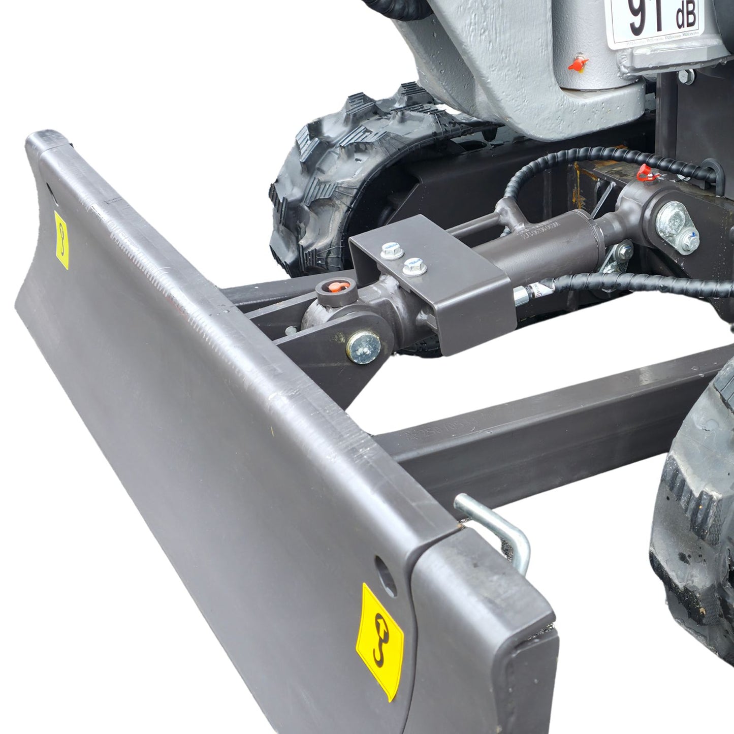 NEU Rhinoceros KS10-8 Diesel Mini-Bagger - 10 PS, 1 Zylinder Motor inkl. Schaufelpaket - 200 mm, 380 mm, Schnellwechsler, Hydraulischen Daumen Greifer