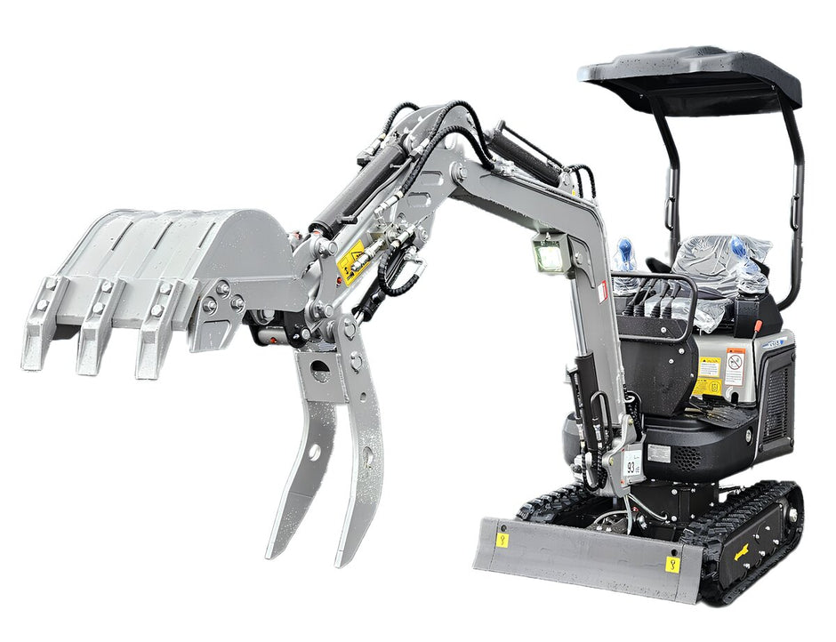 Mini excavator Rhinoceros KS12-9 - 14 HP, 3 cylinder KUBOTA