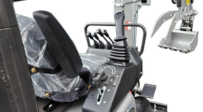 Mini excavator Rhinoceros KS12-9 - 14 HP, 3 cylinder KUBOTA  | GGM Tools