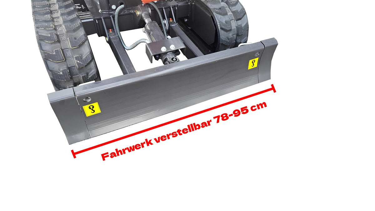 Mini excavator Rhinoceros KS12-9 - 14 HP, 3 cylinder KUBOTA  | GGM Tools