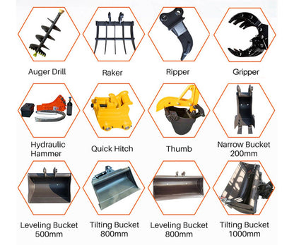 Minibagger XN 10 | Rhinoceros 10 PS