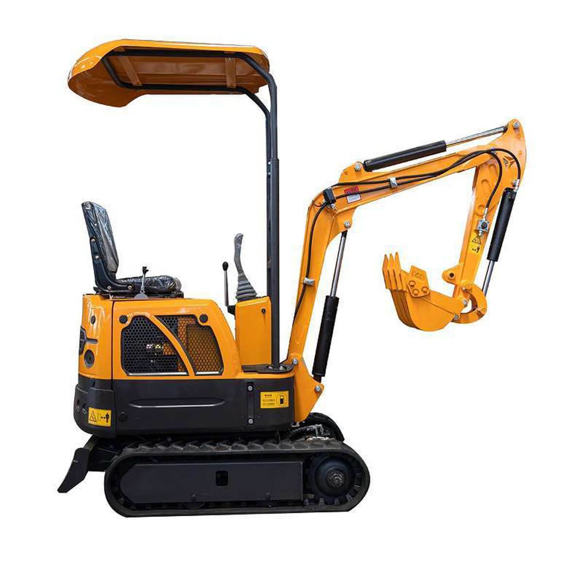 Mini excavator XN10S Diesel 10.7 HP - tracked excavator incl | GGM Tools