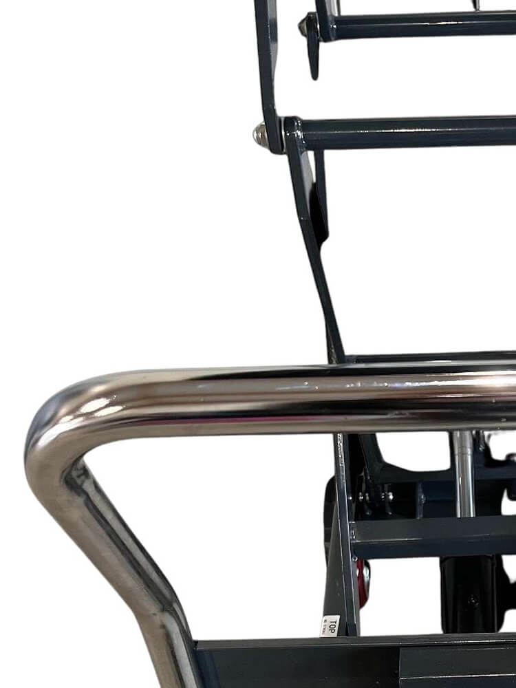 Scissor lift table trolley 500 kg load capacity with double  | GGM Tools