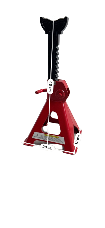Jack stands - 3t load capacity, height adjustable | GGM Tool | GGM Tools