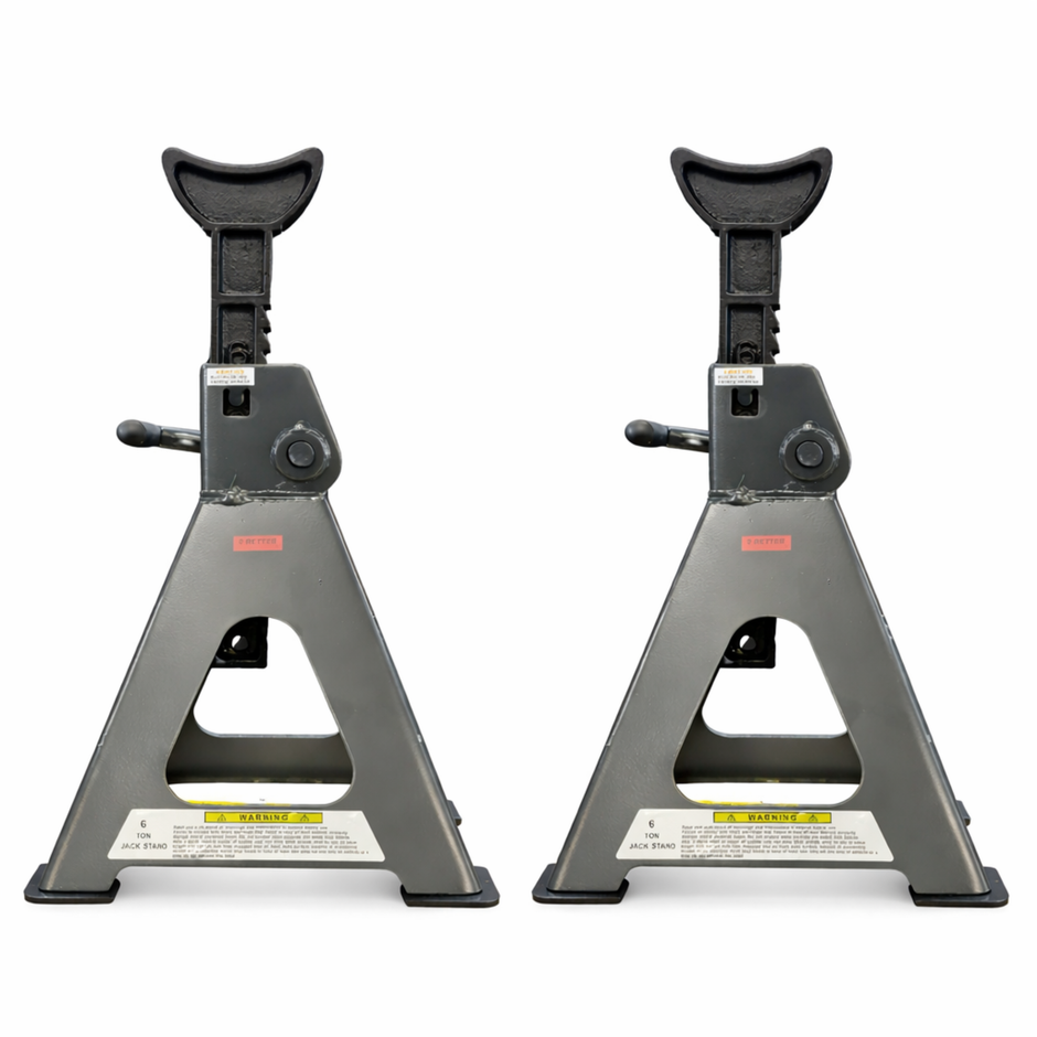 Jack stands - 6t load capacity, height adjustable