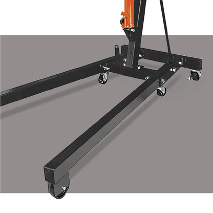 Workshop crane 2000 kg - folding version with spread chassis | GGM Tools