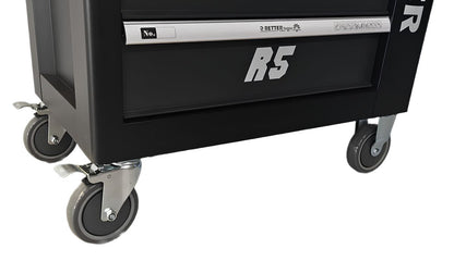 RETTER Werkzeugwagen R5 - 7 Schubladen bestückt 276-tlg. Chrom-Vanadium-Werkzeugset