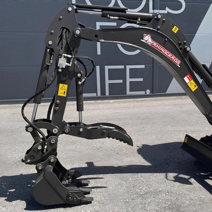 Rhinoceros XN18L diesel mini excavator - Kubota engine 16 HP | GGM Tools