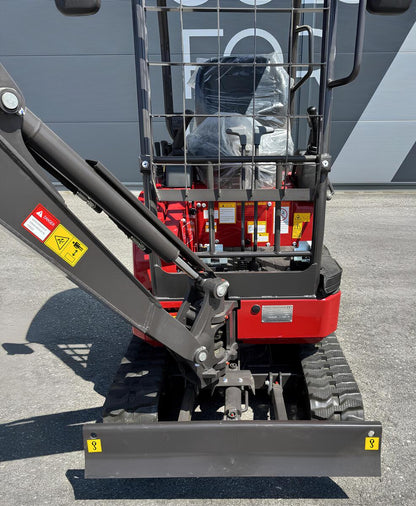 Rhinoceros XN18L diesel mini excavator - Kubota engine 16 HP | GGM Tools